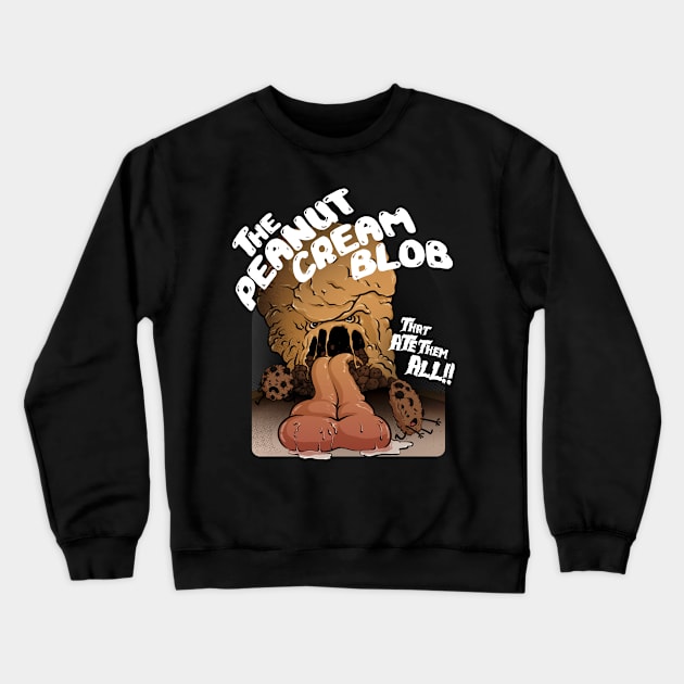 The blob! Crewneck Sweatshirt by eliasanmar